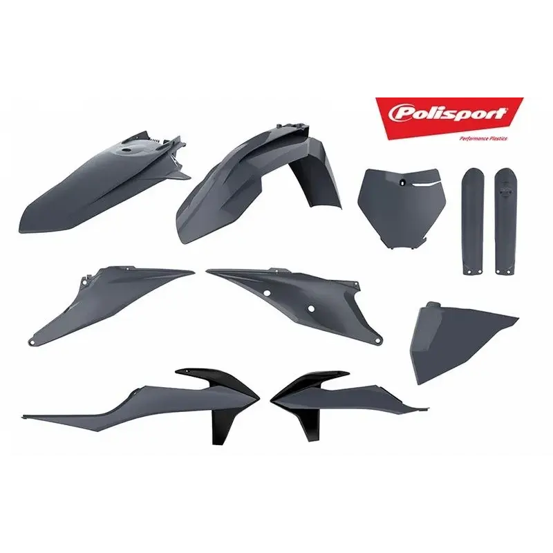 Kit plastiques polisport gris nardo ktm sx/sx-f
