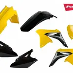 Kit plastiques polisport jaune/noir suzuki rm-z250