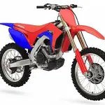 Kit plastiques polisport rouge/bleu honda crf250/450r