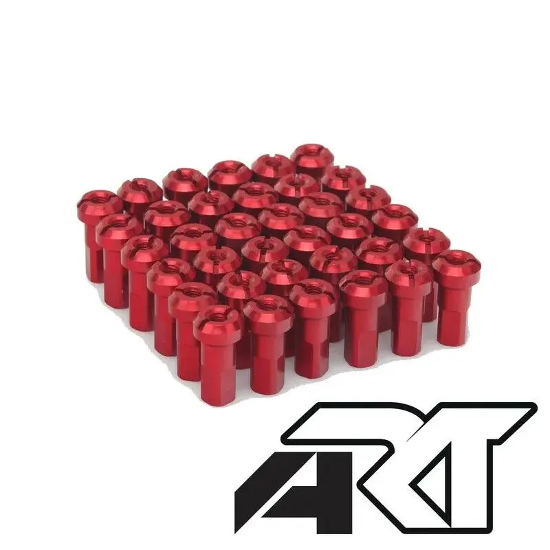 Kit têtes de rayon universel anodisées A.R.T rouge