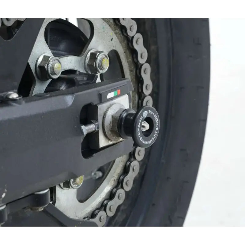 Protection de bras oscillant R&G RACING type diabolo noir Honda CRF1000L Africa Twin