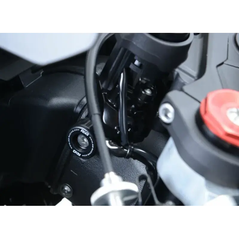 Protections de butée de direction R&G RACING noir Kawasaki ZX-10R
