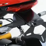 Support de plaque R&amp;G RACING noir Ducati Monster 1200R