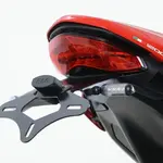 Support de plaque R&amp;G RACING noir Ducati Monster 1200R