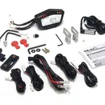 Compteur de vitesse KOSO DB-02 multifonctions noir universel