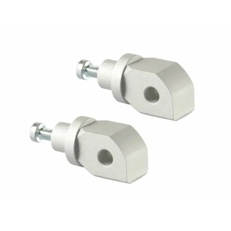 Supports de repose-pieds arrière LIGHTECH argent Yamaha