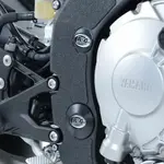 Adhésif anti-frottement R&amp;G RACING cadre/bras oscillant noir 4 pièces Yamaha YZF-R1/R1M