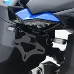 Support de plaque R&amp; noir Kawasaki Z1000SX Tourer