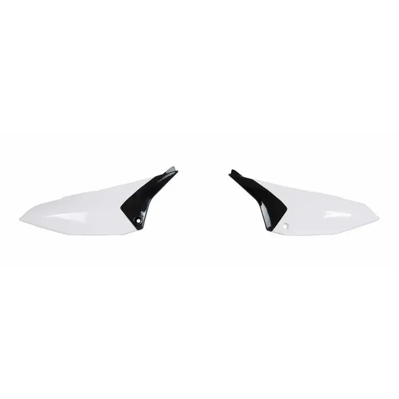 Plaques latérales RACETECH blanc Yamaha YZ65