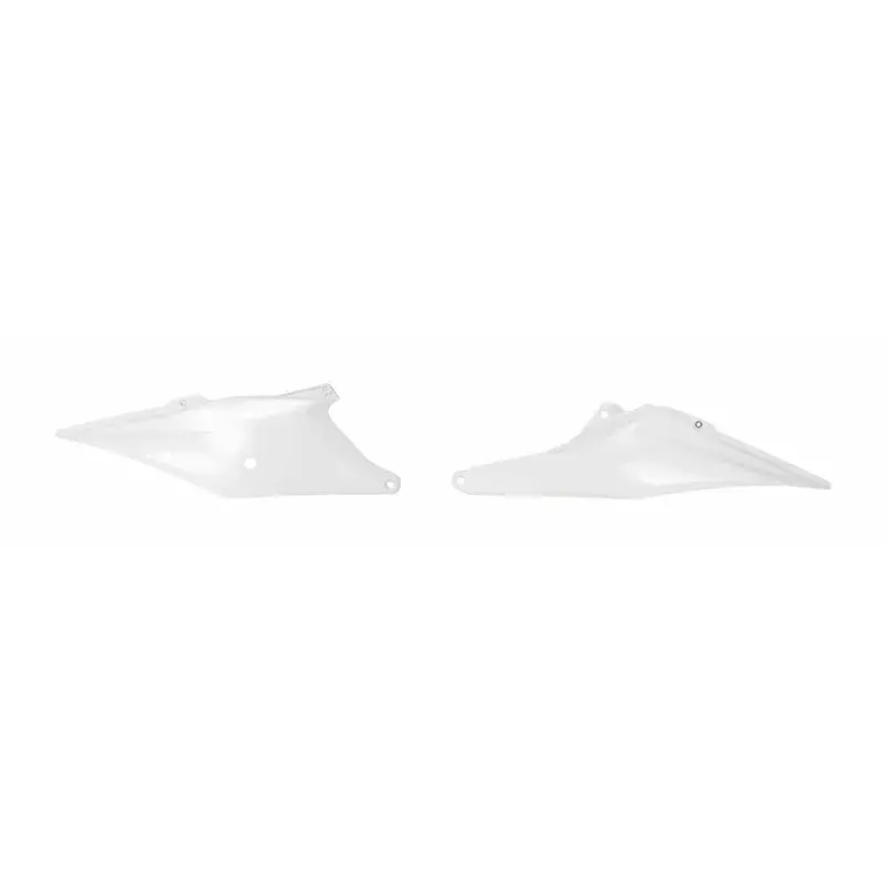 Plaques latérales RACETECH blanc KTM SX/SX-F