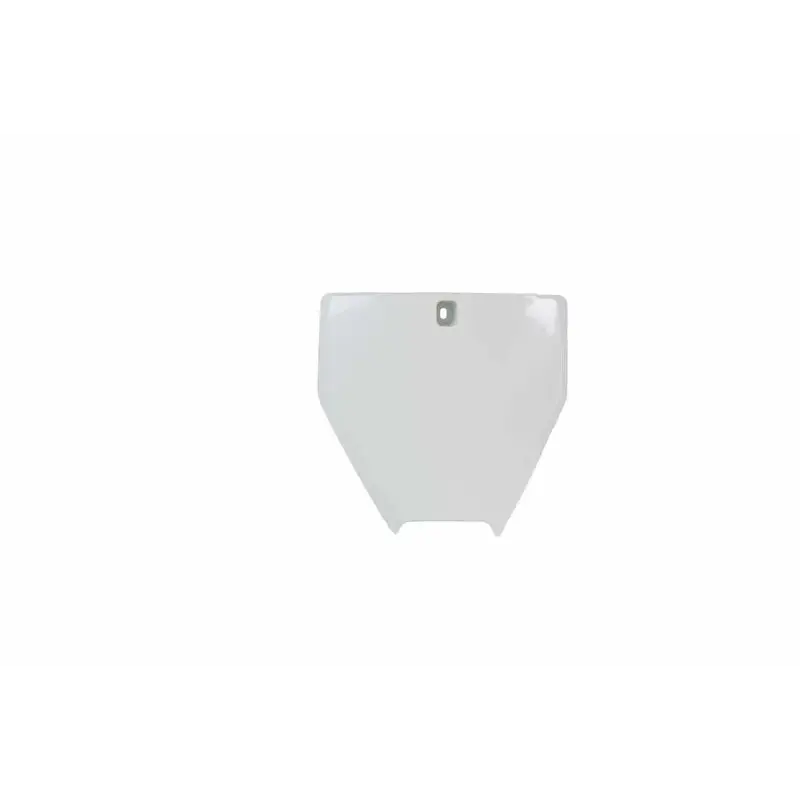 Plaque numéro frontale RACETECH blanc Husqvarna TC65