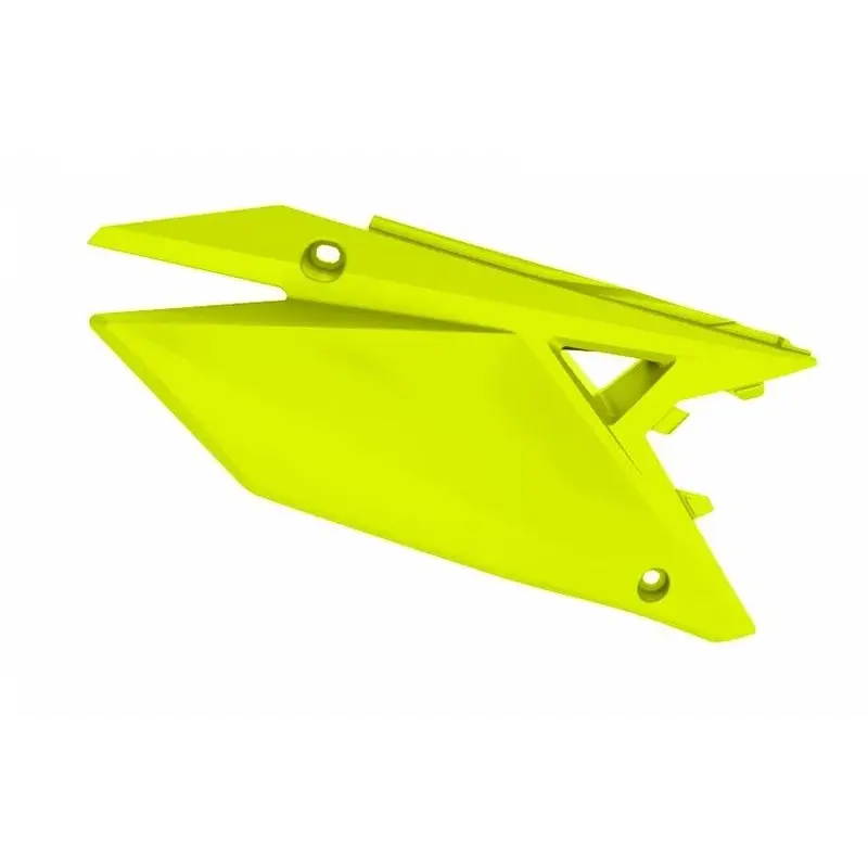 Plaques latérales polisport jaune fluo suzuki rm-z450