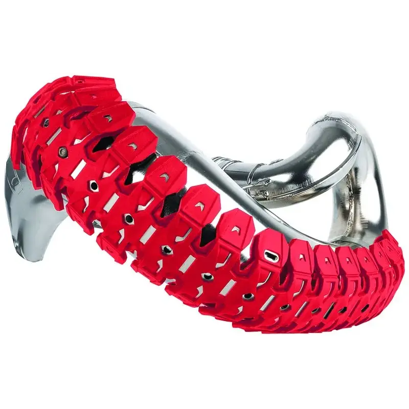 Protection d'echappement POLISPORT Armadillo rouge