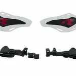 Protèges-mains RACETECH HP1 blanc