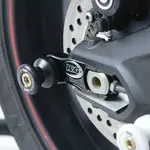 Pions de bras oscillant avec platine R&amp;G RACING noir Triumph