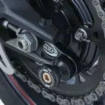 Pions de bras oscillant avec platine R&amp;G RACING noir Triumph