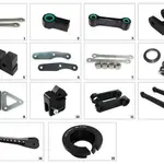 Kit de rehausse de selle TECNIUM construction 3 Yamaha MT-07
