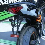 Support de plaque V PARTS noir Kawasaki ER6