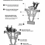 Support de plaque V PARTS noir Kawasaki ER6