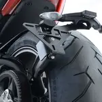 Support de plaque R&amp;G RACING noir Ducati X Diavel