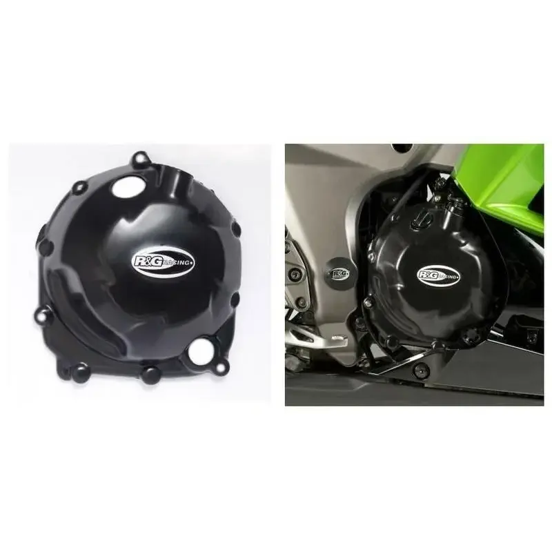 Couvre-carter droit R&G RACING noir Kawasaki Z1000/SX