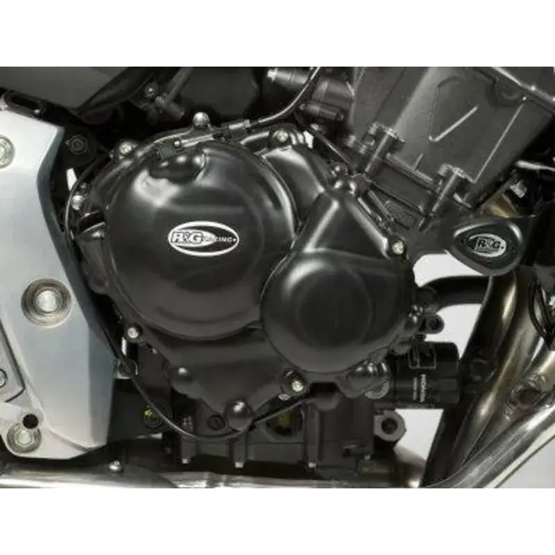 Couvre-carter droit R&G RACING noir Honda CB600F