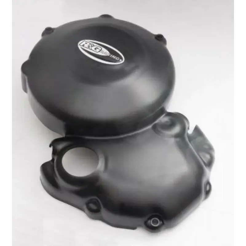Couvre-carter droit (embrayage) R&G RACING noir Kawasaki ER-6 N/F