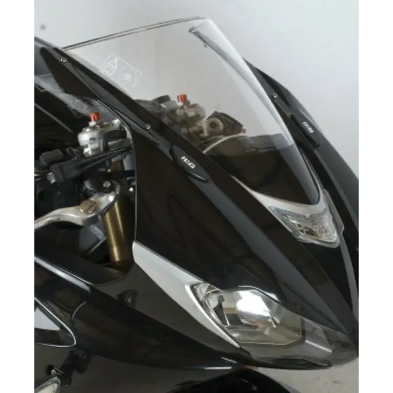 Caches orifice rétroviseur R&G RACING noir Triumph Daytona 675/R