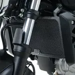 Protection de radiateur R&amp;G RACING alu noir Suzuki SV650N/S