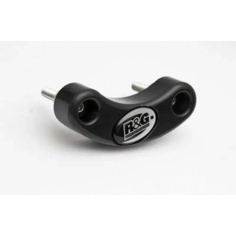 Slider moteur droit R&G RACING noir Triumph Dayton/Street Triple 675