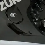 Couvre-carter gauche R&amp;G RACING noir Suzuki GSX-R750