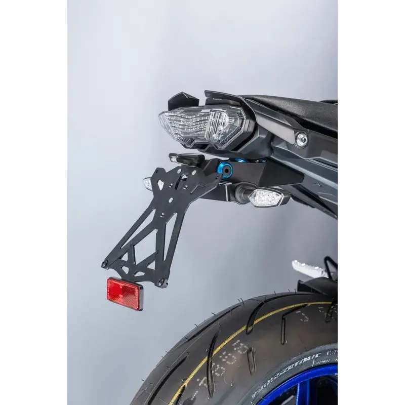 Support de plaque réglable LIGHTECH noir Yamaha MT-10 - TARYA121