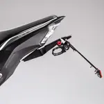 Support de plaque LIGHTECH noir Kawasaki Z900