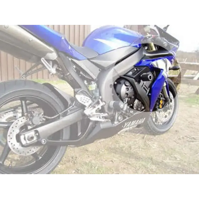 Tampons de protection R&G RACING Classic noir Yamaha YZF-R1