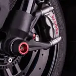 Protection de fourche et bras oscillant (axe de roue) LIGHTECH cobalt Ducati Panigale 1199