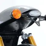 Support de plaque R&amp;G RACING noir Triumph Thruxton/Thruxton R