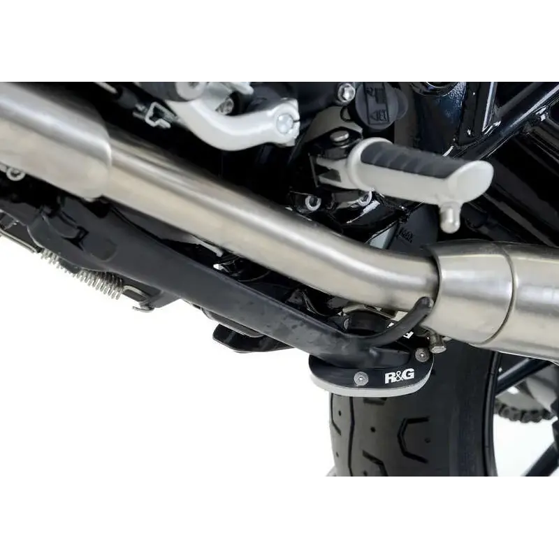 Patin de béquille R&G RACING alu Triumph Street Twin