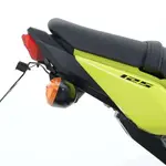 Support de plaque R&amp;G RACING noir compatible clignotants origine Honda MSX125
