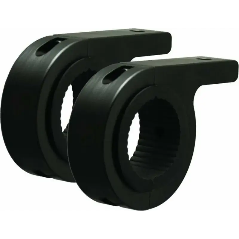 Kit de fixation VISION X tube Ø445mm pour visserie M8 alu noir