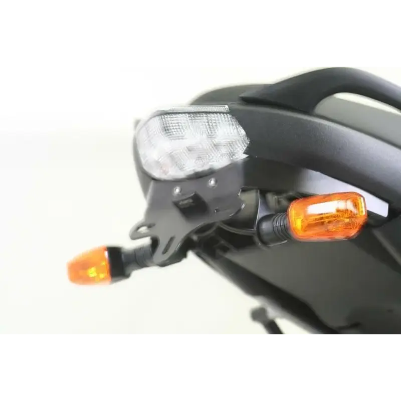 Support de plaque R&G RACING noir Kawasaki Versys 650