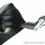 Kit protège mains BARKBUSTERS Storm point d&#039;attache simple embout du guidon creux noir