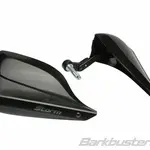 Kit protège mains BARKBUSTERS Storm point d&#039;attache simple embout du guidon creux noir