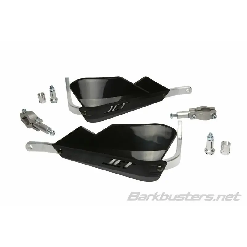 Kit protège-mains BARKBUSTERS Jet montage 2 points embout de guidon droit Ø22mm noir