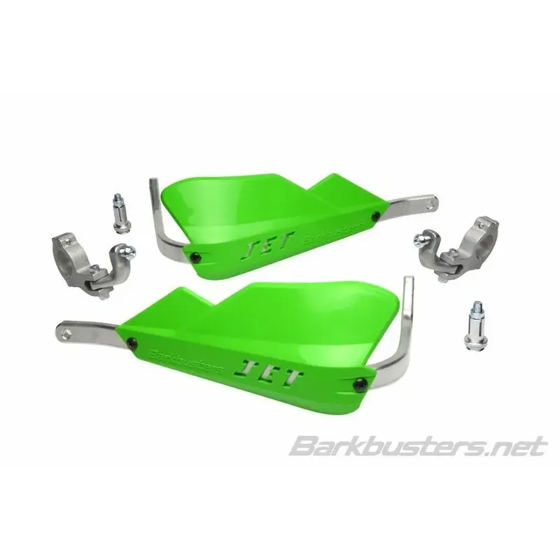 Kit protège-mains BARKBUSTERS Jet montage 2 points guidon Ø28,6mm vert