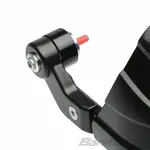 Kit protège-mains BARKBUSTERS Storm point d&#039;attache simple Ø6-8mm pas de vis intérieur embout du guidon noir