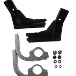 Kit de montage BARKBUSTERS Universel point d&#039;attache collier Ø22mm