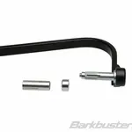 Kit de montage BARKBUSTERS universel point d&#039;attache simple embout de guidon creux noir
