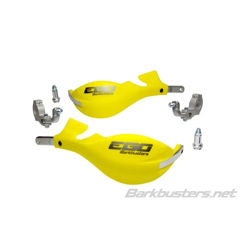 Kit protège-mains BARKBUSTERS Ego montage 2 points guidon Ø28,6mm jaune
