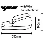 Coques de protège-mains BARKBUSTERS VPS MX vert/déflecteur noir