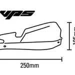 Kit protège-mains BARKBUSTERS VPS MX Universel vert